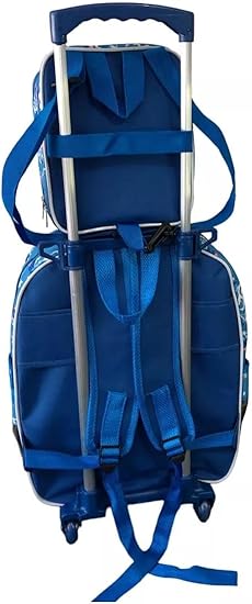 Kit Mochila Escolar Sonic Raio Game Rodinhas Tam G Meninos