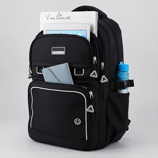 Mochila de Costas Fofa Estilosa Bolsa Elegante Academia Impermeável Escolar Viagem Trabalho Treino Fashion Mochilas Para Notebook Moderna Leve Passeio Feminina Masculina Unissex