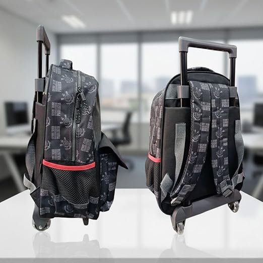 Kit Completo Corinthians Mochila de Costas e Rodinhas Lancheira Térmica e Estojo Duplo Timão Infantil Escolar