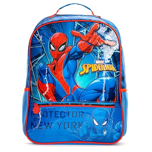 Mochila Escolar Xeryus 16 Spider Man 14932 Azul - Infantil - Único - Azul